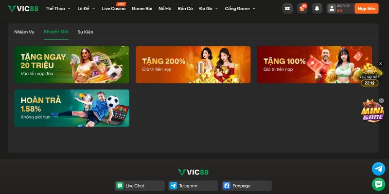 VIC88 – Nhà Cái Uy Tín Số 1 Với Tốc Độ Nạp/Rút Chỉ 20 Giây 2 Thông tin tổng quan về nhà cái VIC88