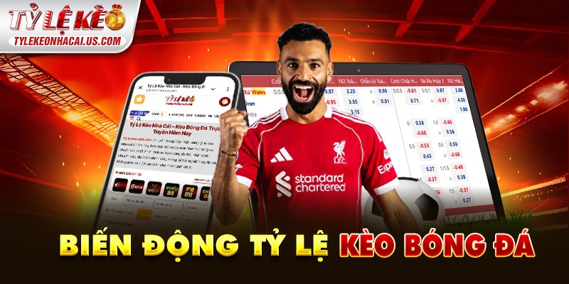 Biến động tỷ lệ kèo bóng đá