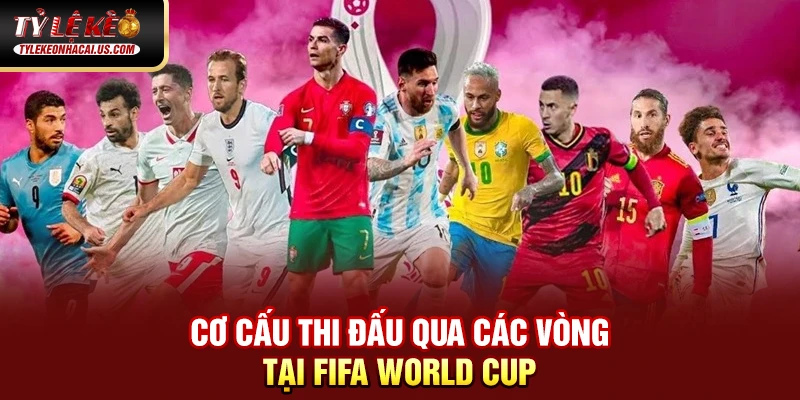 FIFA World Cup - Những Cuộc Đọ Sức Đỉnh Cao Giữa Các Ông Lớn 36 Cơ cấu thi đấu qua các vòng tại FIFA World Cup