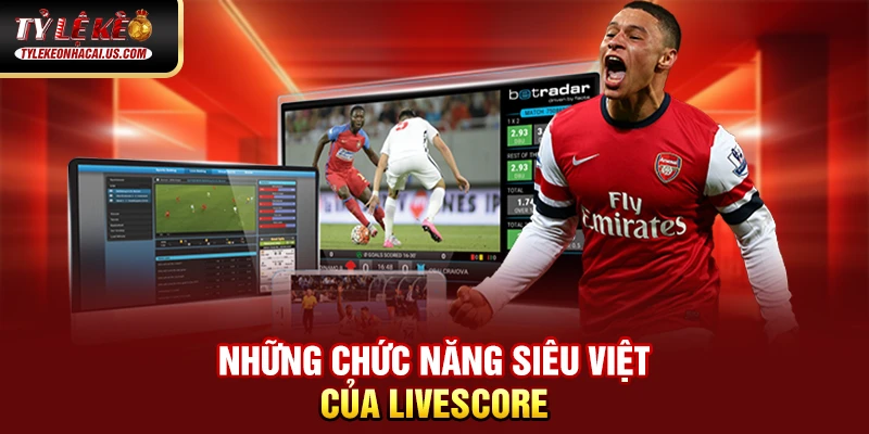 Livescore 66 Những chức năng siêu việt của Livescore