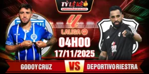 Soi Kèo Godoy Cruz Vs Deportivo Riestra 4h 17/11 - Liga Profesional 7 Godoy Cruz Vs Deportivo Riestra