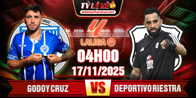 Soi Kèo Godoy Cruz Vs Deportivo Riestra 4h 17/11 - Liga Profesional 11 Godoy Cruz Vs Deportivo Riestra
